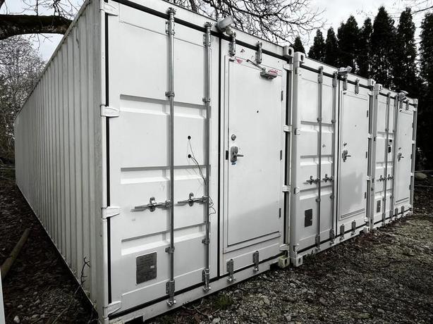 40 Foot Custom Climate Controlled Storage Container image 1
