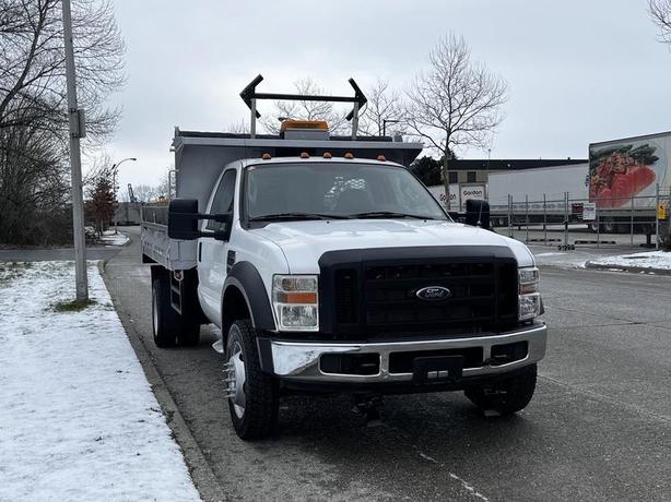 2008 Ford F-450 SD Dump Box with Sander image 1
