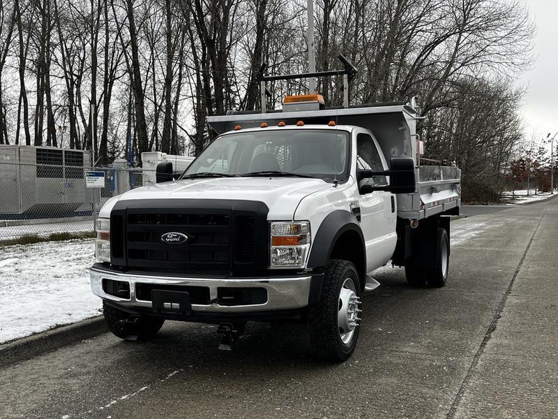 2008 Ford F-450 SD Dump Box with Sander display photo
