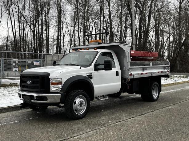 2008 Ford F-450 SD Dump Box with Sander image 4