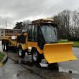 2015 International 3000 MT6 Articulating Plow with Sander Trailer Diesel thumbnail image