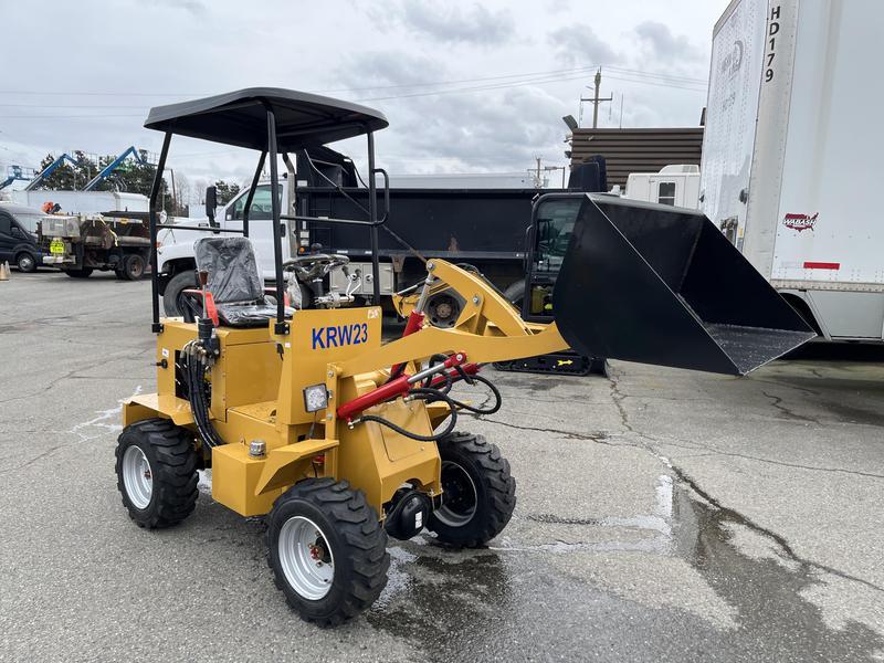 2024 AGT KRW23 Mini Loader 739CC Gas Engine 4x4 (New) display photo