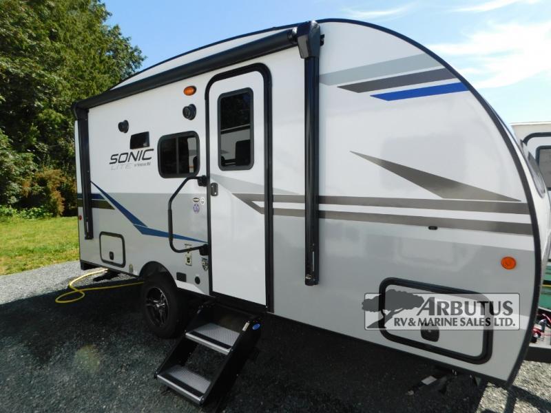 Used 2022 Venture RV Sonic Lite SL150VRB display photo