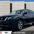 2017 Nissan Pathfinder S AUTO, KEYLESS ENTRY, BLACK INTERIOR, BACK UP CAMERA, BL thumbnail image 1