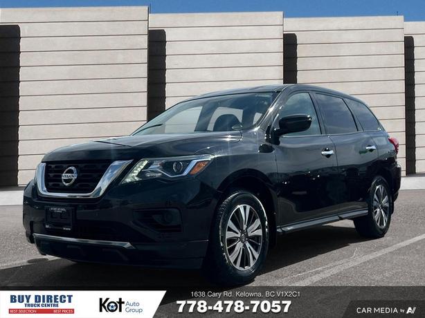 2017 Nissan Pathfinder S AUTO, KEYLESS ENTRY, BLACK INTERIOR, BACK UP CAMERA, BL image 1