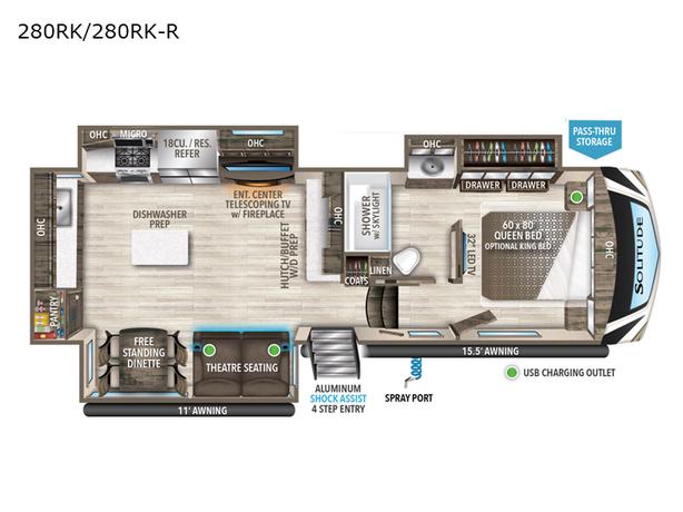 Used 2022 Grand Design Solitude 280RK image 4