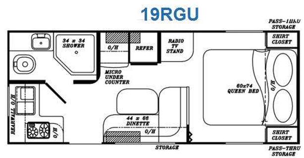 Used 2011 Gulf Stream RV Visa 19 RGU image 1
