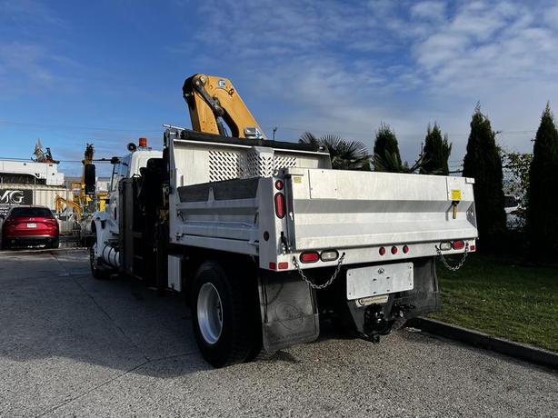 2013 International DuraStar 4300 Dump Truck With Crane Air Brakes Diesel image 8