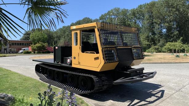 2015 PowerBully Tracked Flat Deck Equipment Carrier 2 Seater Diesel image 1
