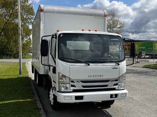 2016 Isuzu NQR 16 Foot Cube Van with Power Tailgate Diesel image 2