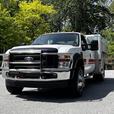 2009 Ford F-550 Crew Cab Super Duty Dually Diesel Ex Fire Service Truck 4WD thumbnail image 4