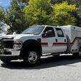 2009 Ford F-550 Crew Cab Super Duty Dually Diesel Ex Fire Service Truck 4WD thumbnail image 5