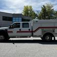 2009 Ford F-550 Crew Cab Super Duty Dually Diesel Ex Fire Service Truck 4WD thumbnail image 6