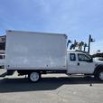2008 Ford F-450 SD 12 Foot Cube Van 2WD Diesel Rear Shelving work area thumbnail image 6