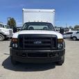 2008 Ford F-450 SD 12 Foot Cube Van 2WD Diesel Rear Shelving work area thumbnail image 8
