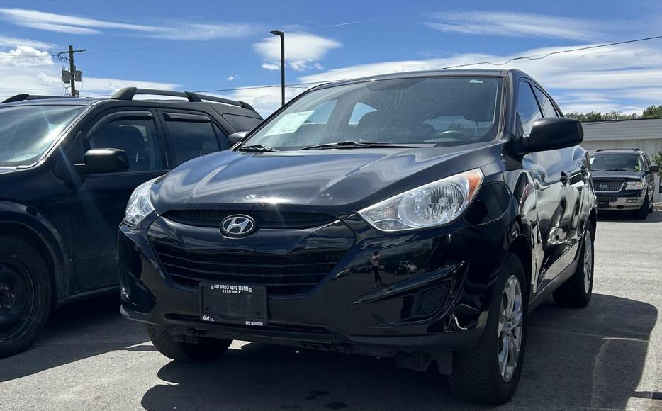 2010 Hyundai Tucson GL AUTO, KEYLESS ENTRY, AUTO WINDOWS, WHEEL CONTROLS, BLACK  display photo