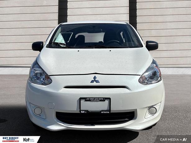2015 Mitsubishi Mirage ES MANUAL, AUTO WINDOWS, FABRIC SEATS, BLACK INTERIOR, LO image 2