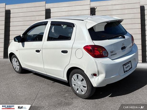 2015 Mitsubishi Mirage ES MANUAL, AUTO WINDOWS, FABRIC SEATS, BLACK INTERIOR, LO image 4