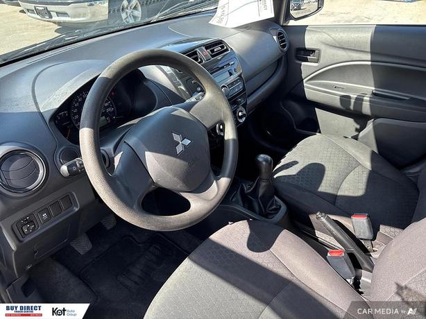 2015 Mitsubishi Mirage ES MANUAL, AUTO WINDOWS, FABRIC SEATS, BLACK INTERIOR, LO image 6