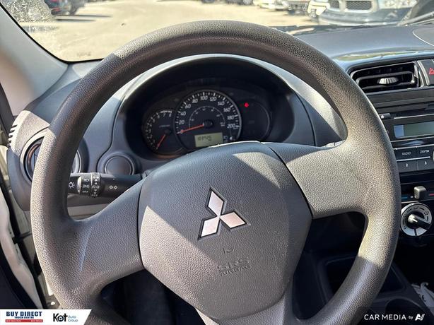 2015 Mitsubishi Mirage ES MANUAL, AUTO WINDOWS, FABRIC SEATS, BLACK INTERIOR, LO image 7