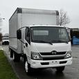 2018 Hino 195 16 Foot Cube Van 3-Seater Diesel with Power Lift Tailgate thumbnail image 2