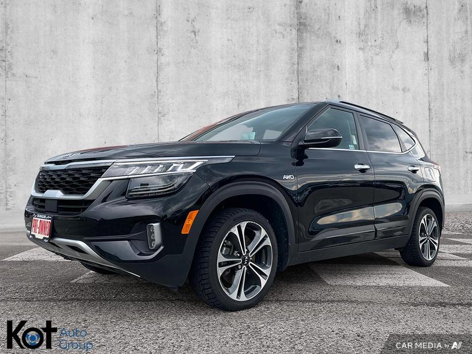 2021 Kia Seltos SX Turbo | Bose Premium Audio | Heated & Cooled Seats | Heads-Up display photo