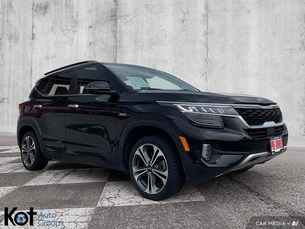 2021 Kia Seltos SX Turbo | Bose Premium Audio | Heated & Cooled Seats | Heads-Up image 3