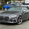2020 Audi S5 Cabriolet Progressiv - Massaging Seats, Carbon Inlays! thumbnail image 2
