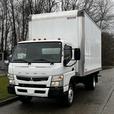 2021 Mitsubishi Fuso FE180 16 Foot Cube Van with Ramp thumbnail image 4