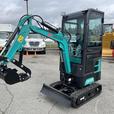 2024 AGT Industrial Green QH13R Mini Excavator 420CC Gas Engine (New) thumbnail image 1