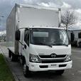 2019 Hino 195 18 Foot Cube Van with Cargo Ramps Diesel thumbnail image 2