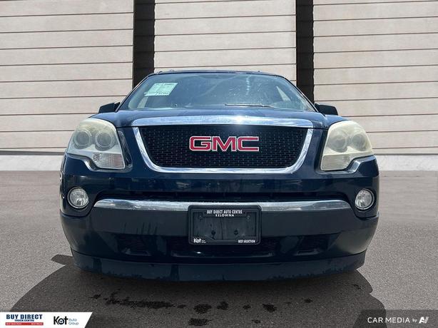 2012 GMC Acadia SLE1 AUTO, KEYLESS ENTRY, FABRIC SEATS, THREE ROWS, WHEEL CONTRO image 2