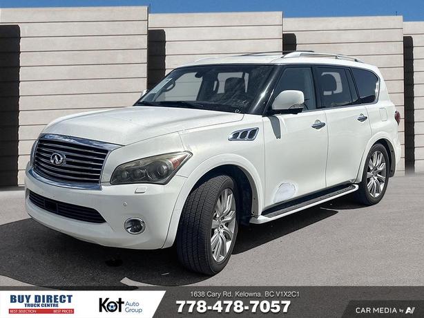 2011 Infiniti QX56 AUTO, KEYLESS ENTRY, BLUETOOTH/ VOICE COMMAND, HEATED LEATHER image 1