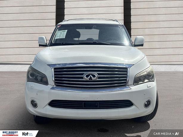 2011 Infiniti QX56 AUTO, KEYLESS ENTRY, BLUETOOTH/ VOICE COMMAND, HEATED LEATHER image 2