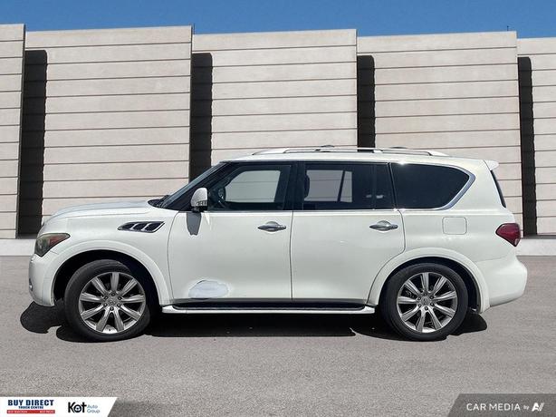 2011 Infiniti QX56 AUTO, KEYLESS ENTRY, BLUETOOTH/ VOICE COMMAND, HEATED LEATHER image 3