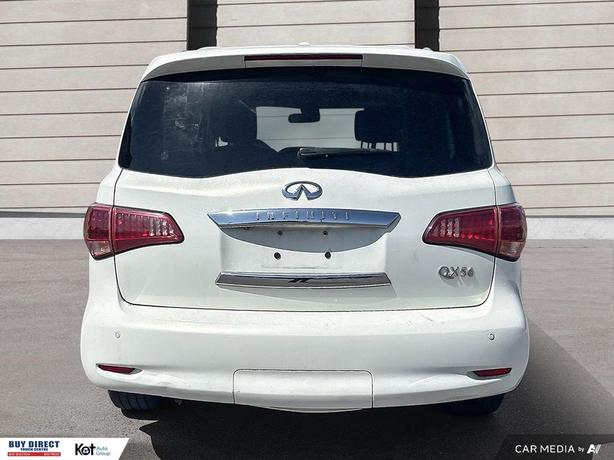 2011 Infiniti QX56 AUTO, KEYLESS ENTRY, BLUETOOTH/ VOICE COMMAND, HEATED LEATHER image 5