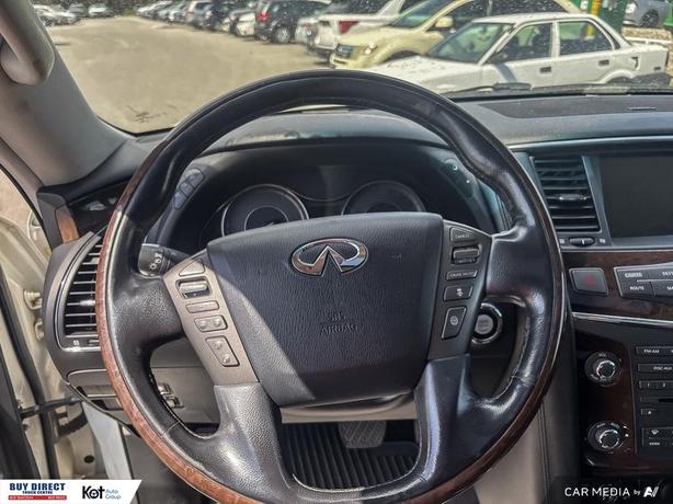 2011 Infiniti QX56 AUTO, KEYLESS ENTRY, BLUETOOTH/ VOICE COMMAND, HEATED LEATHER image 7