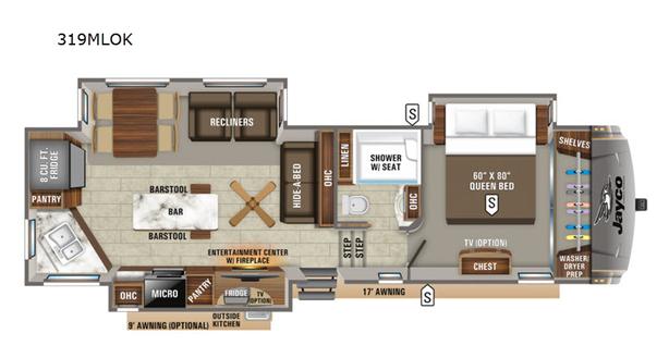 Used 2019 Jayco Eagle 319MLOK image 4
