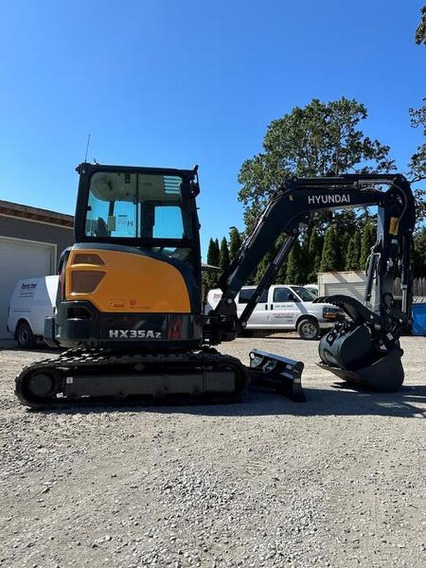 2024 Hyundai Construction Equipment HX35A Mini Excavator image 1