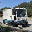 2001 Tennant 830-II Street Sweeper Diesel thumbnail image 1
