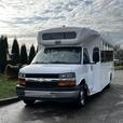 2017 Chevrolet Express G4500 22 Passenger Bus With Wheelchair Ramp Off Road Use  thumbnail image 4