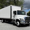 2020 Hino 338 24 Foot 5 Ton Cube Van with Maxon Power Tailgate With Hydraulic Br thumbnail image 1