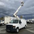 2008 Ford Econoline E-350 Super Duty Bucket Truck (Rebuilt Engine From Canada En thumbnail image 1
