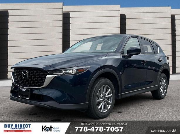 2025 Mazda CX-5 GS AUTO, KEYLESS ENTRY, LEATHER HEATED SEATS, BACK UP CAMERA, BL image 1
