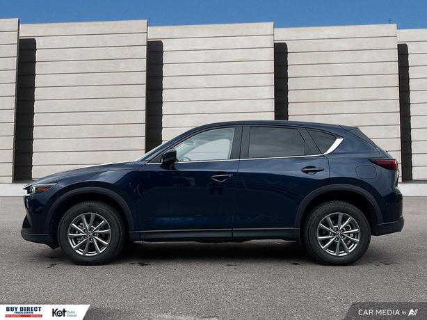 2025 Mazda CX-5 GS AUTO, KEYLESS ENTRY, LEATHER HEATED SEATS, BACK UP CAMERA, BL image 3
