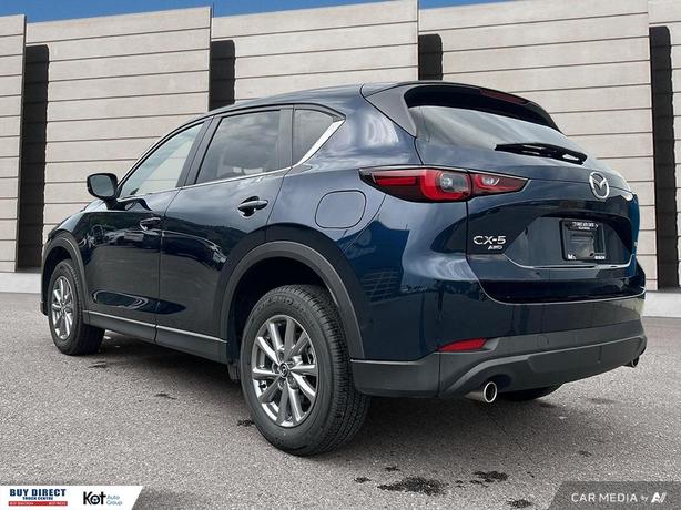 2025 Mazda CX-5 GS AUTO, KEYLESS ENTRY, LEATHER HEATED SEATS, BACK UP CAMERA, BL image 4