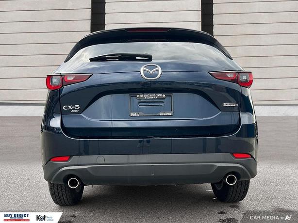 2025 Mazda CX-5 GS AUTO, KEYLESS ENTRY, LEATHER HEATED SEATS, BACK UP CAMERA, BL image 5