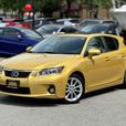 2012 Lexus CT 200h Hybrid - No Accidents, Sunroof, Heated Seats thumbnail image 1