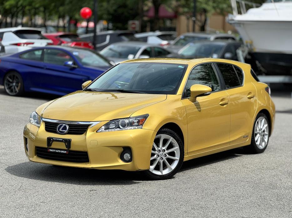 2012 Lexus CT 200h Hybrid - No Accidents, Sunroof, Heated Seats display photo