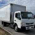2018 Mitsubishi Fuso FE 14 Foot Cube Van 3 Seater Diesel thumbnail image 1